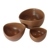 Triangular Bush Tucker Nesting Bowls Set of 3 - Wattleseed